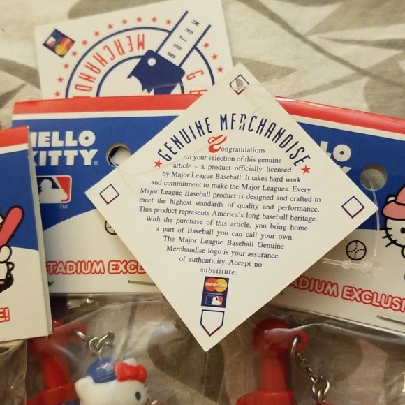 Hello Kitty MLB Pen w Charm: Various - Picture 3 of 7